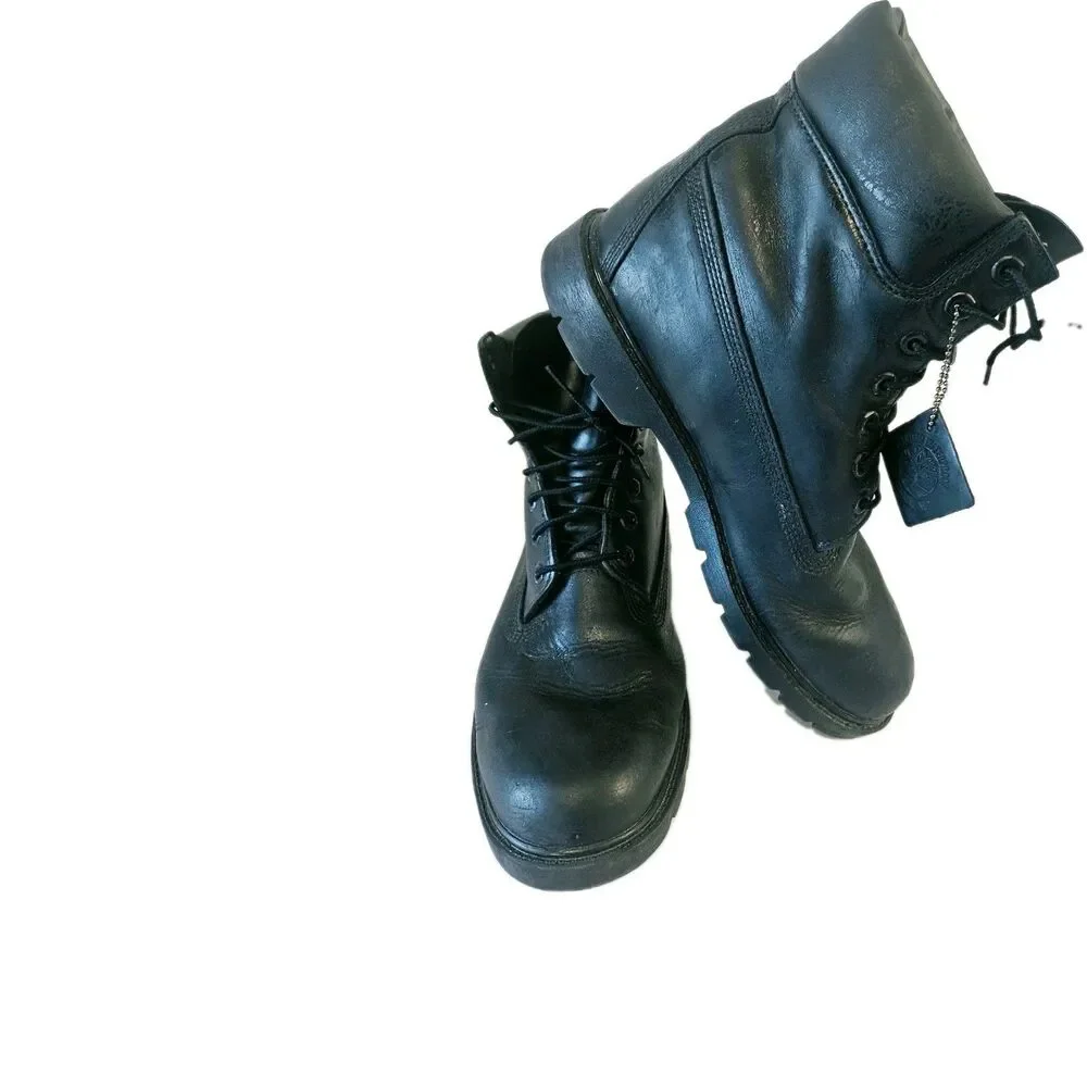 Timberland Men's 6-Inch Premium Waterproof Leather Boots Size 11